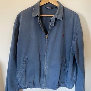 VINTAGE - MADE IN USA - men's Polo Ralph Lauren zippered jacket